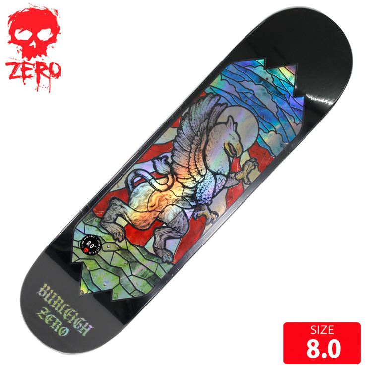 ゼロ デッキ ZERO BURLEIGH STAINED GLASS DECK 8.0 スケボー スケート