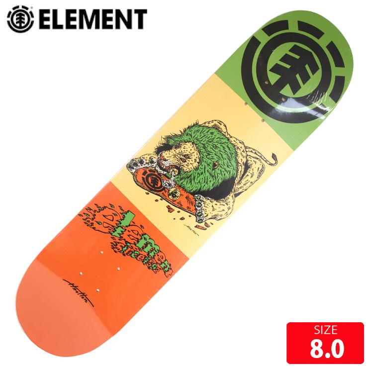 ELEMENT（エレメント） スケボー デッキ ELEMENT HILTON LION DECK 8.0