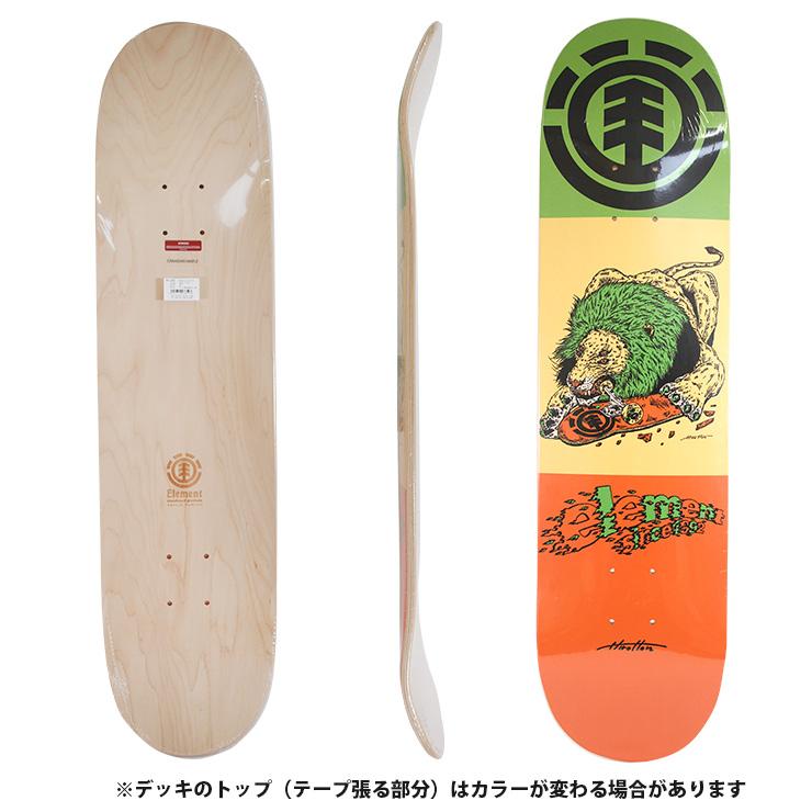 ELEMENT（エレメント） スケボー デッキ ELEMENT HILTON LION DECK 8.0