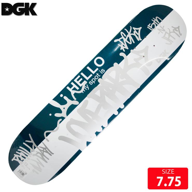 DGK スケボー デッキ ディージーケー DGK HELLO LOVE PARK DECK SIZE