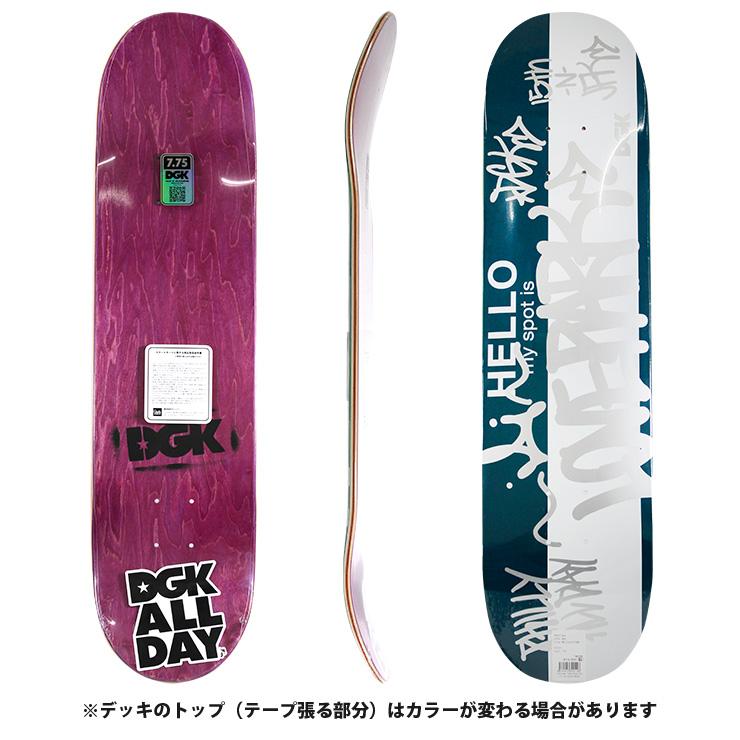 DGK スケボー デッキ ディージーケー DGK HELLO LOVE PARK DECK SIZE