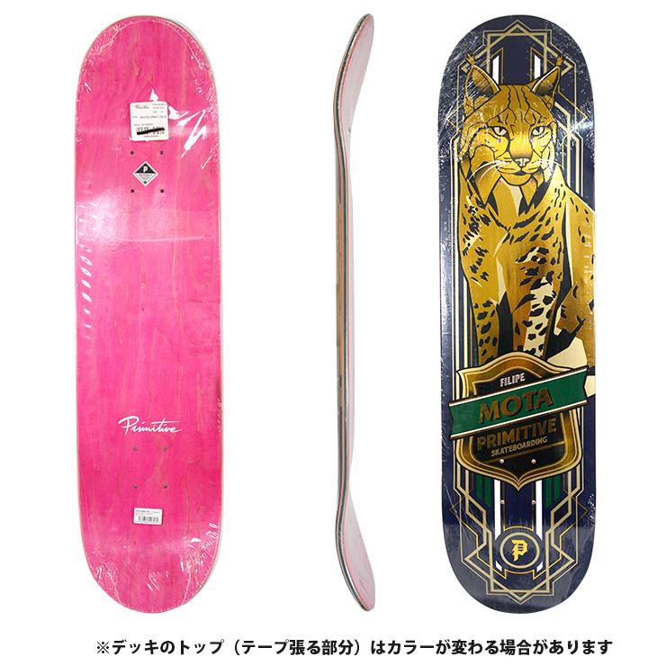 プリミティブ スケボー デッキ PRIMITIVE MOTA LYNX BLUE DECK SIZE