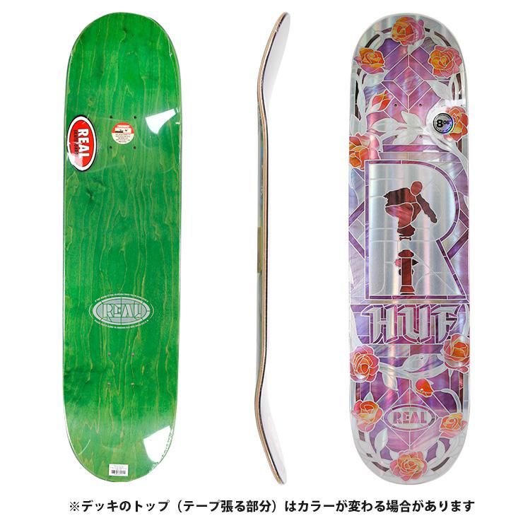 ELEMENT（エレメント） スケボー デッキ リアル REAL HUF HOLOGRAPHIC