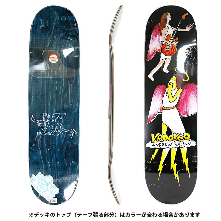 KROOKED（クルキッド） スケボー デッキ クルーキッド KROOKED WILSON
