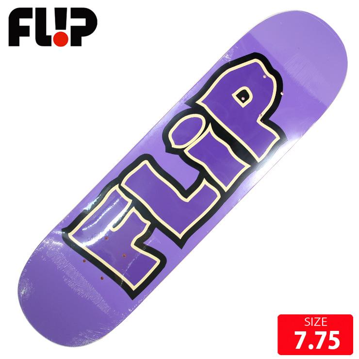 スケボー デッキ フリップ FLIP LTD MELTODOWN PURPLE DECK SIZE 7.75