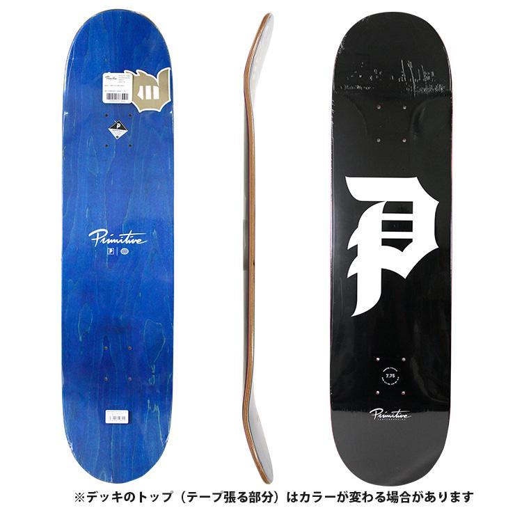 プリミティブ スケボー ジュニア デッキ PRIMITIVE DIRTY P CORE BLK