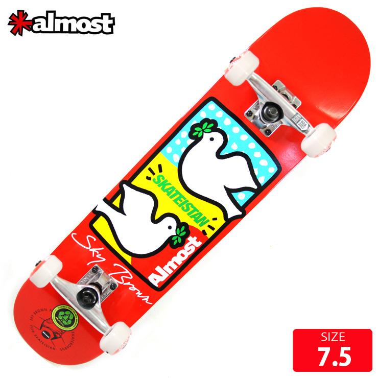 スケボー コンプリート オールモスト ALMOST SKATEISTAN DOUBLE DOVES