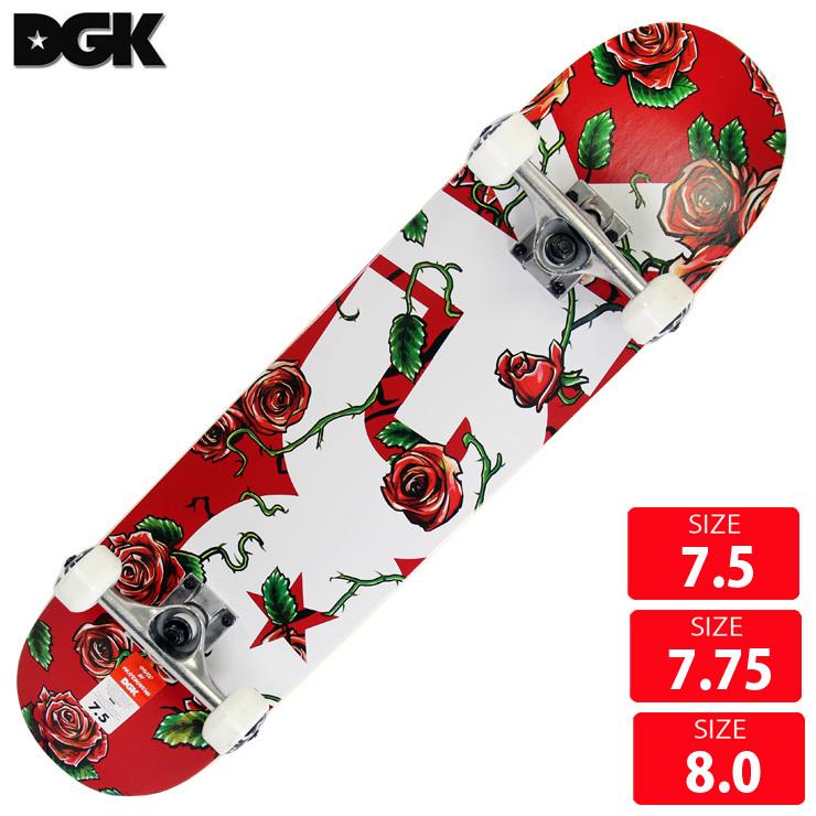 DGK ディージーケー コンプリートデッキ BLOOM COMPLETES SIZE 7.5