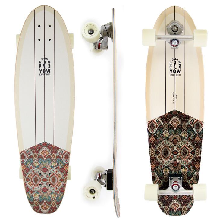サーフスケートボード YOW かこう MALIBU36 サーフスケートボード YOW かこう MALIBU36