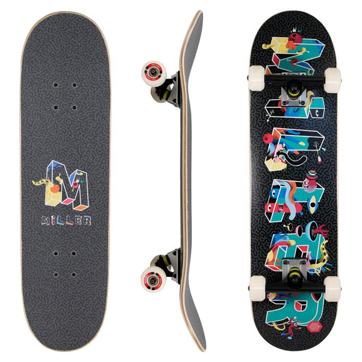 MILLER ミラースケートボード ストリート コンプリート COMMUNITY 8.0