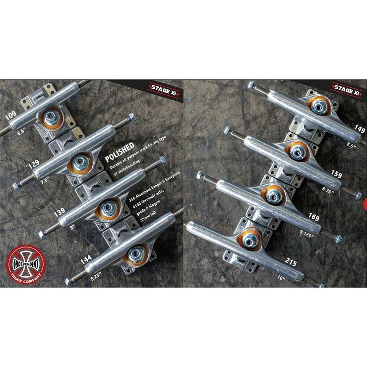 インディートラック フォージド ホロー 144 INDEPENDENT STAGE 11 STD FORGED HOLLOW インデペンデント スケートボード SKATE TRUCK | INDEPENDENT TRUCK COMPNY | 05