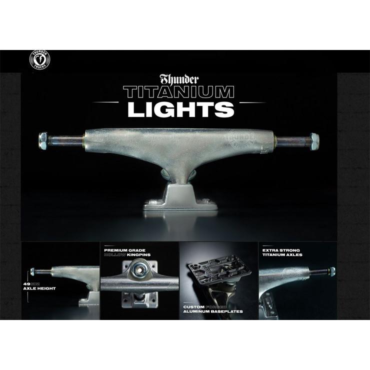 サンダー トラック ライト THUNDER TRUCK LIGHT II 145 POLISHED スケボー スケートボード パーツ SKATEBOARD PARTS |  | 04