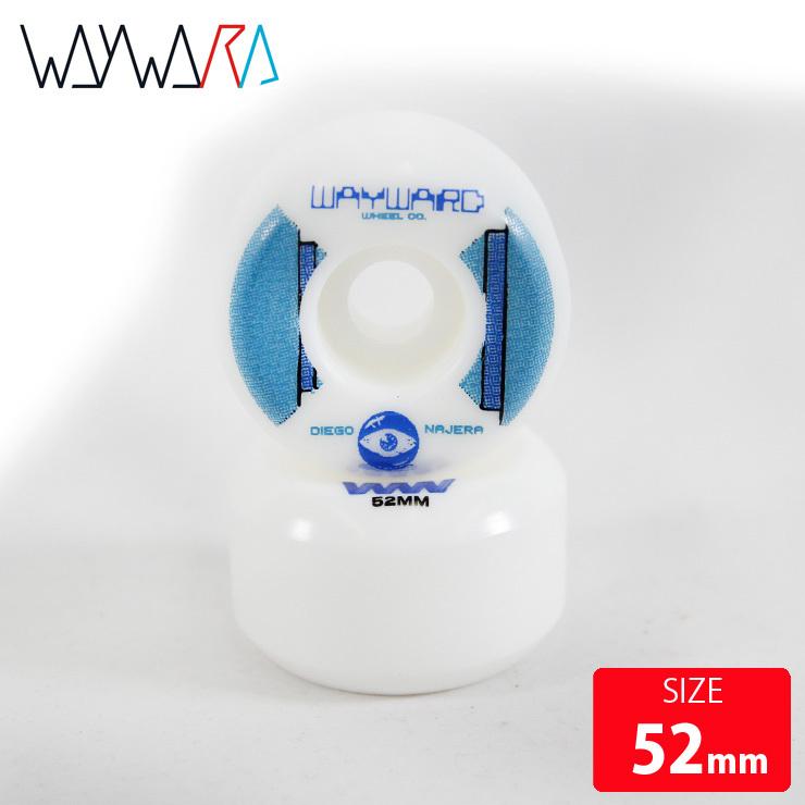 スケボーウィール  ウェイワード Wayward Wheels DIEGO NAJERA 101A FUNNEL 52mm SKATEBOARD スケートボード｜eshop