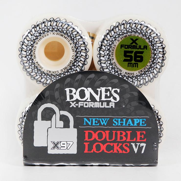 スケートボード Bones wheel X-formula 97a 56mm ボンズ ボーンズ ウィール BONES WHEEL X-FORMULA DOUBLE LOCK 97A V7