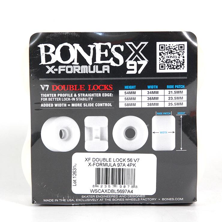 ボンズ ボーンズ ウィール BONES WHEEL X-FORMULA DOUBLE LOCK 97A V7
