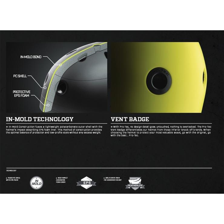 PRO-TEC（プロテック） PROTEC ヘルメット CLASSIC SKAT RED METAL