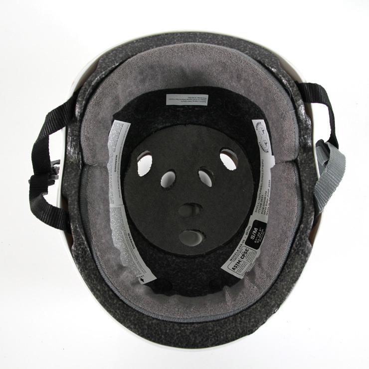 TRIPLE EIGHT トリプル エイト ヘルメット THE CERTIFIED SWEATSAVER HELMET WHT スケボー