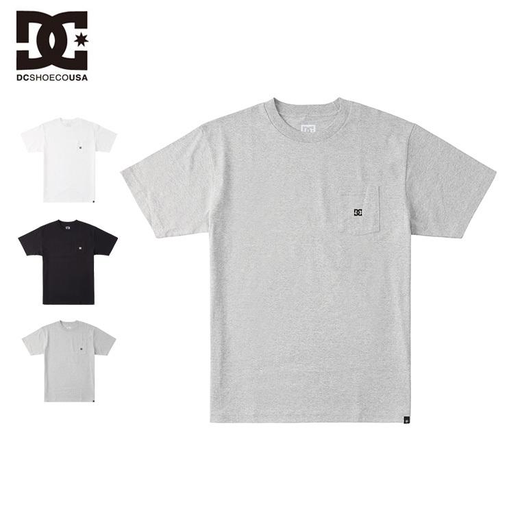 DC SHOE ディーシー メンズ Tシャツ クルーネック カットソー TEE ティーシャツ Tシャツ STAR POCKET HSS｜eshop