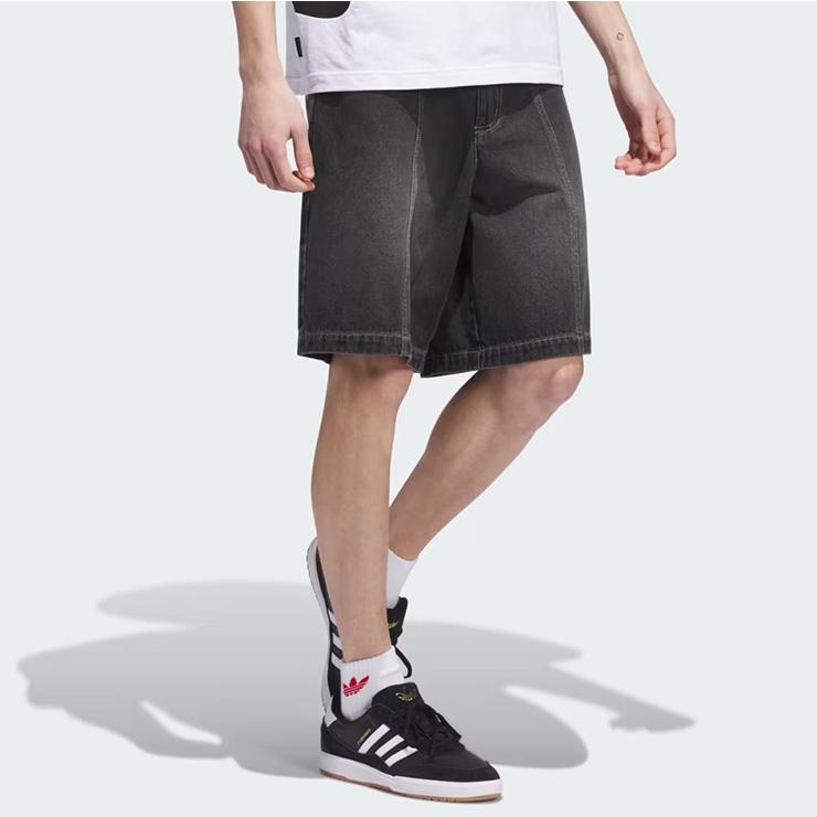adidas ADIDAS アディダス デニムハーフパンツ 短パン ショートパンツ