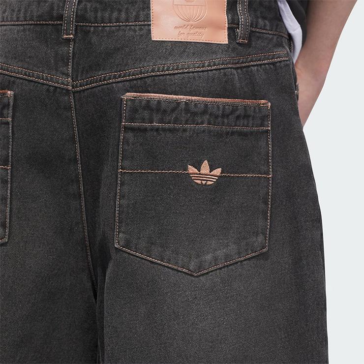 adidas（アディダス） デニムハーフパンツ 短パン ショートパンツ