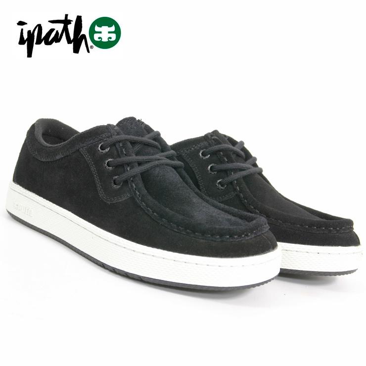 IPATH アイパス CATS LOW 28cm I-PATH（アイパス） IPATH アイパススニーカー CATS LOW NUBUCK BLK