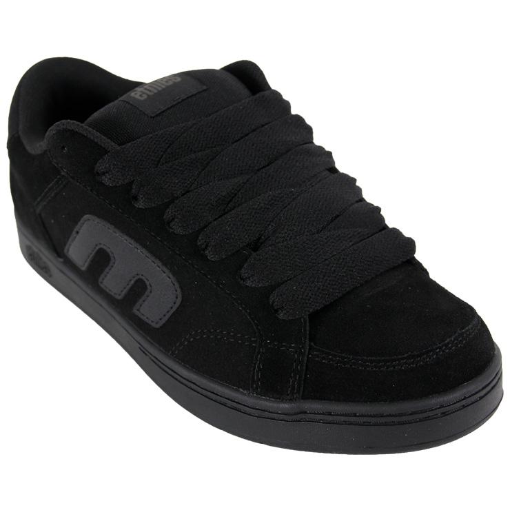 etnies ブラック 22センチ　スケシュー etnies（エトニーズ） スケボー シューズ 靴 スニーカー スケシュー