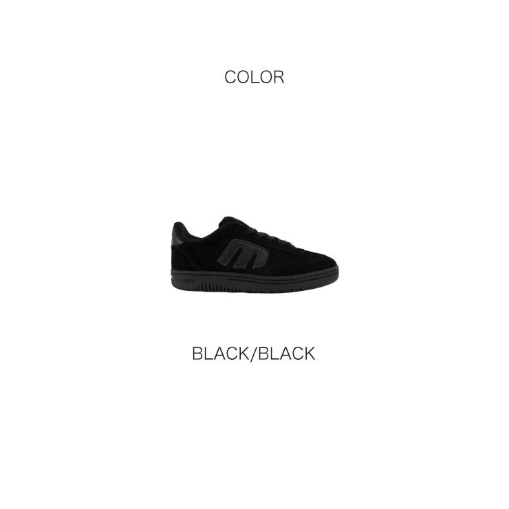 etnies ブラック 22センチ　スケシュー etnies（エトニーズ） スケボー シューズ 靴 スニーカー スケシュー