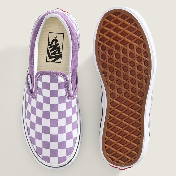 VANS（ヴァンズ） バンズ スリッポン スケート キッズ クラシック