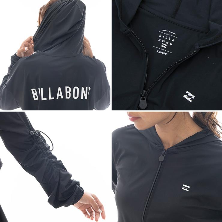 BILLABONG ビラボン レディース パーカー ラッシュガード フロント