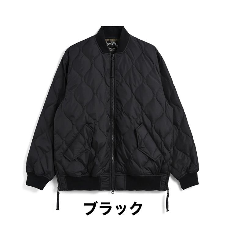 TAION（タイオン） 【ポイント10倍中】TAION MA-1 ミリタリー ダウン