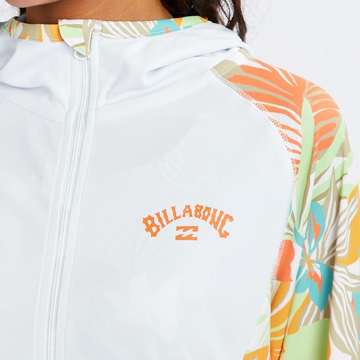 BILLABONG ビラボン レディース ラッシュガード パーカー フロントジップ 速乾 海水浴 プール サーフィン 夏 BG013850 | BILLABONG | 05