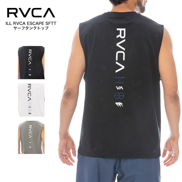 RVCA（ルーカ） メンズ ラッシュガード タンクトップ ノースリーブ