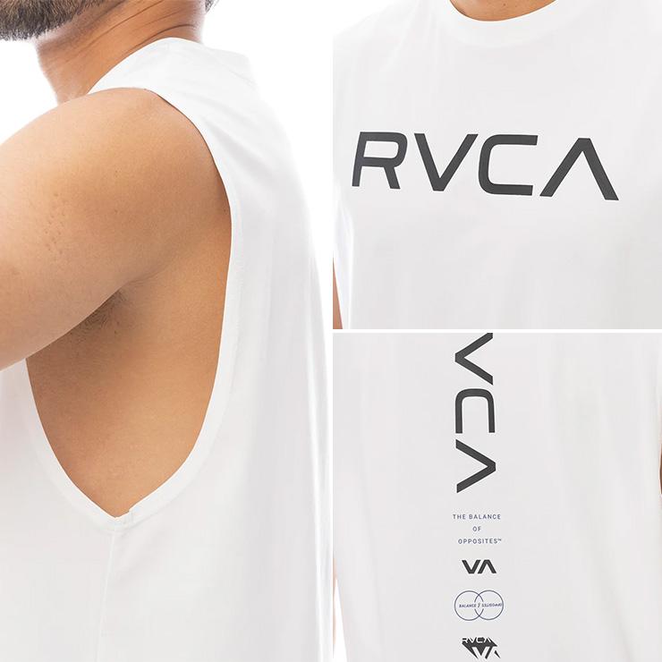 RVCA（ルーカ） メンズ ラッシュガード タンクトップ ノースリーブ