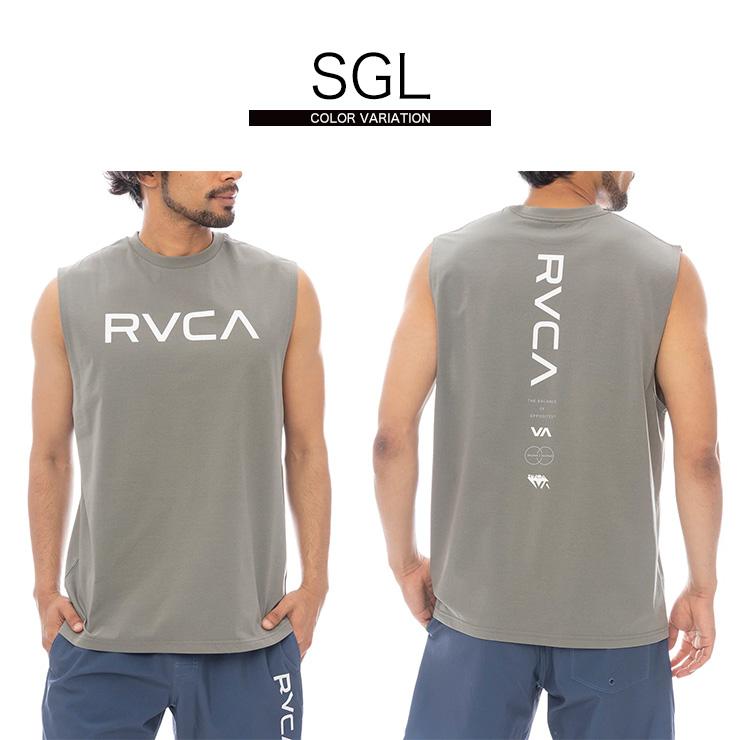 RVCA（ルーカ） メンズ ラッシュガード タンクトップ ノースリーブ