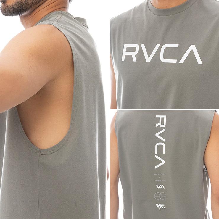 RVCA（ルーカ） メンズ ラッシュガード タンクトップ ノースリーブ