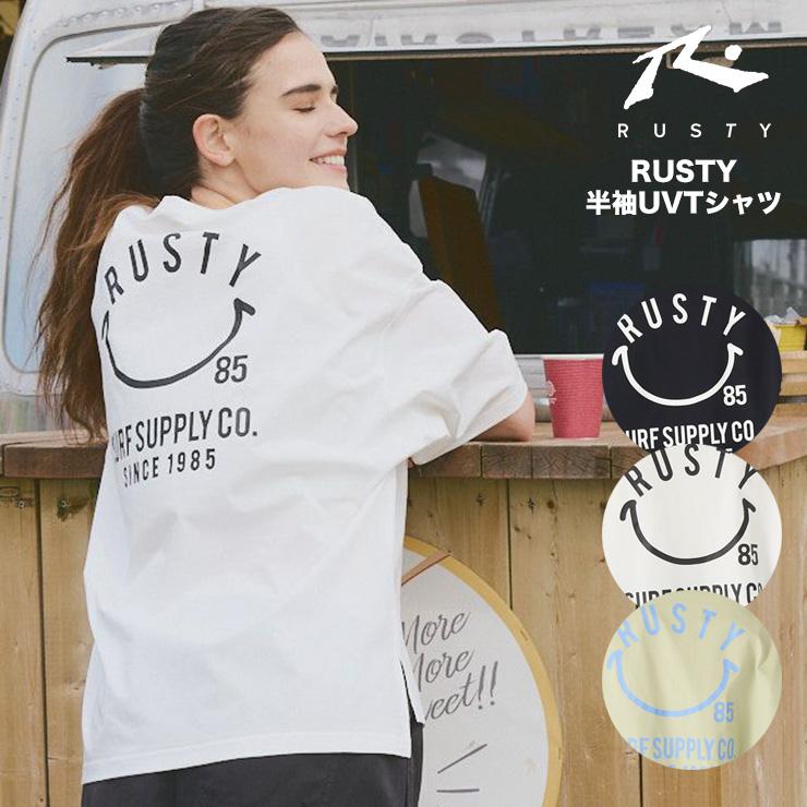 RUSTY（ラスティ） レディースラッシュガード Tシャツ 半袖 水陸両用