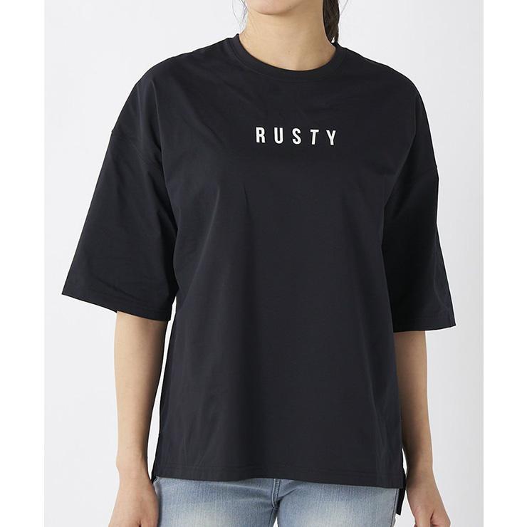 RUSTY（ラスティ） レディースラッシュガード Tシャツ 半袖 水陸両用
