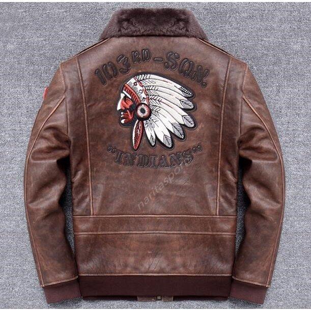 新品 フライト レザージャケット メンズ 上層シープレザージャケット