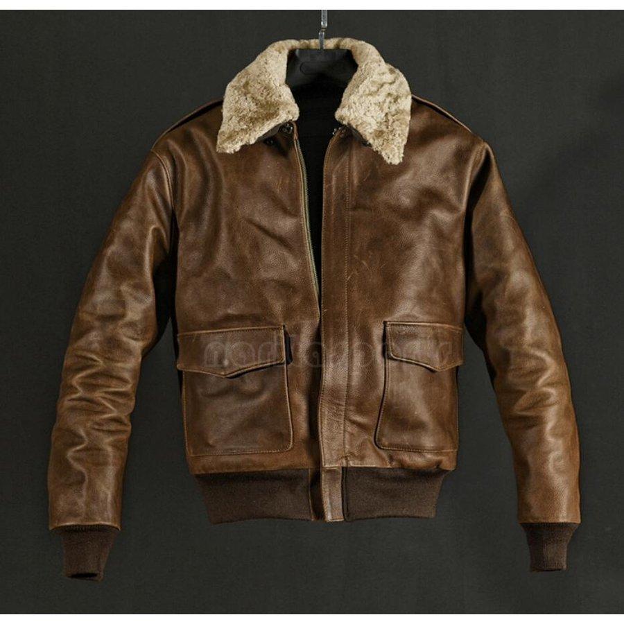 メンズ トップレイヤー G1A2 ショートジャケット 本革ジャケット 上層