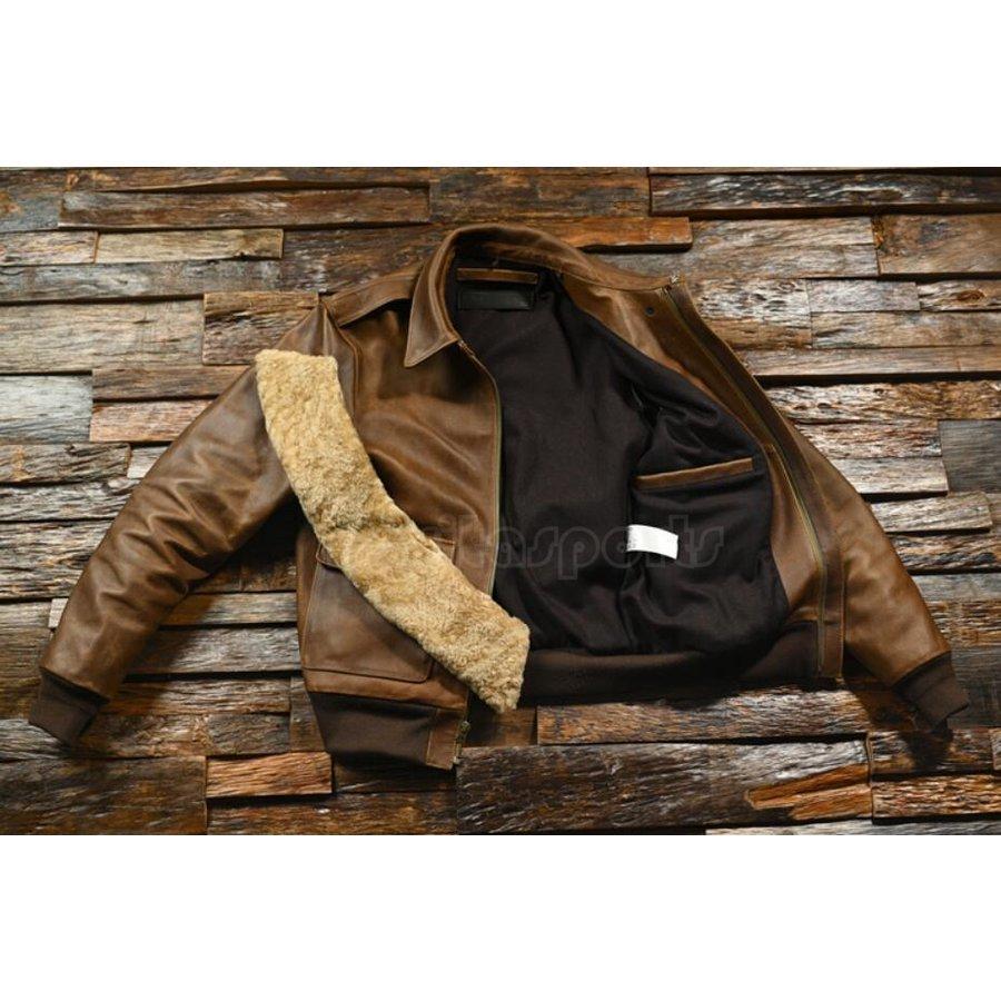 メンズ トップレイヤー G1A2 ショートジャケット 本革ジャケット 上層