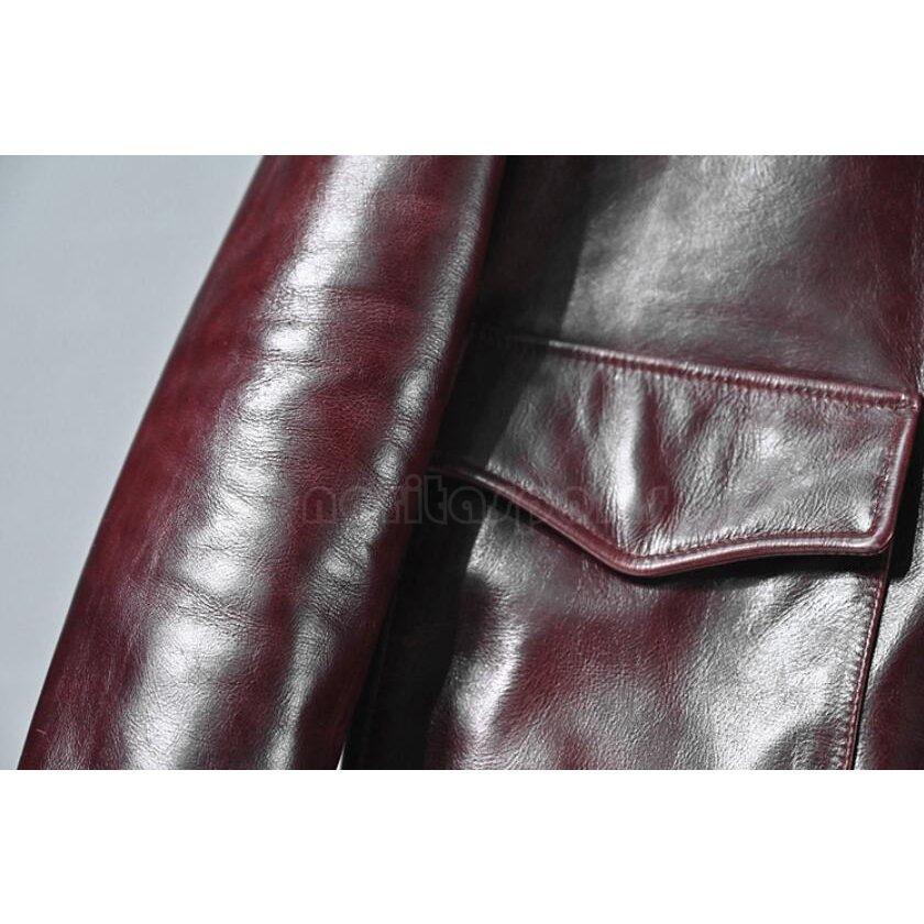 春秋 レトロ メンズ 上層牛革本革ジャケット レザージャケット レザー