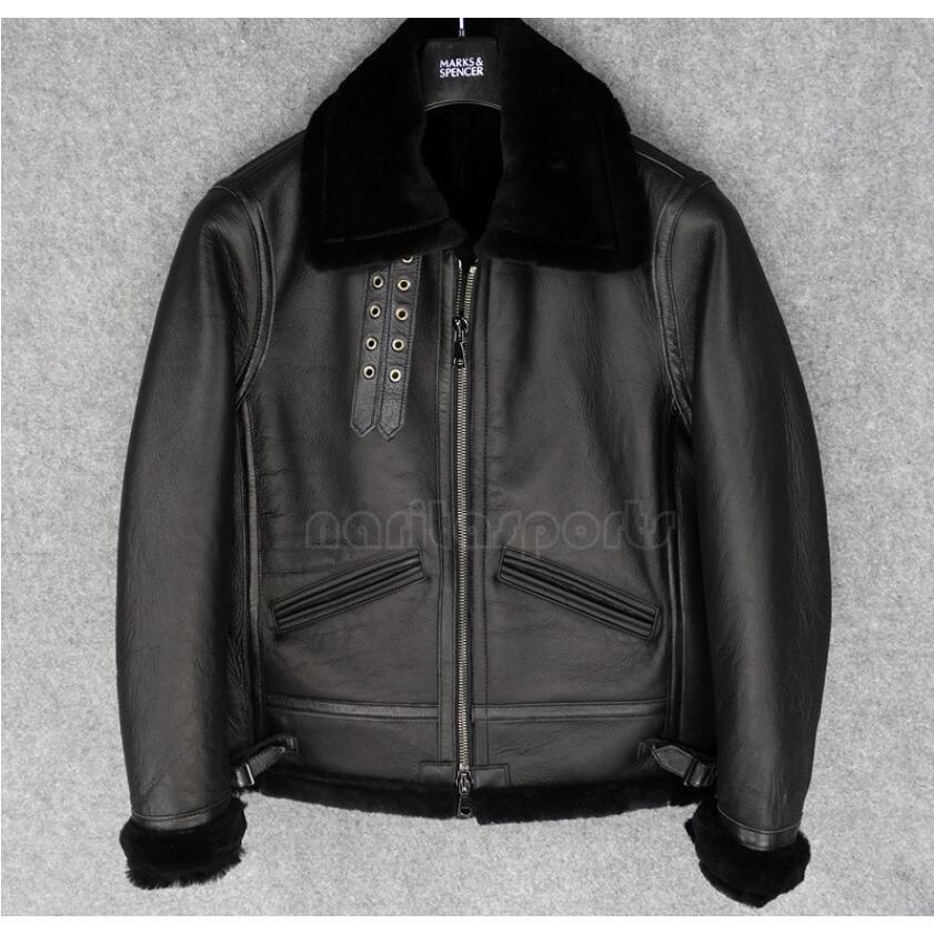 ファーオール B3厚手 ウォーム レトロ クラシック ジャケット シープ