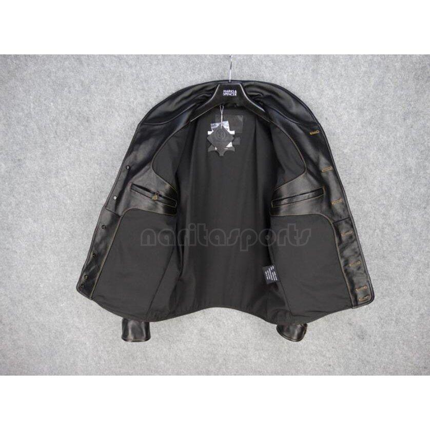 cossack style jacket コザックグリーン スクール メンズ 上層牛革本革 