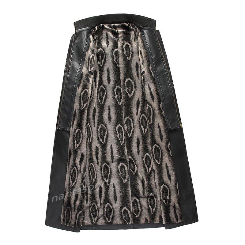 【セール‼️】革のコート・ワンピース　イタリア製 羊革 羊革コート Mサイズ 黒イタリア産の羊革使用 - メルカリ