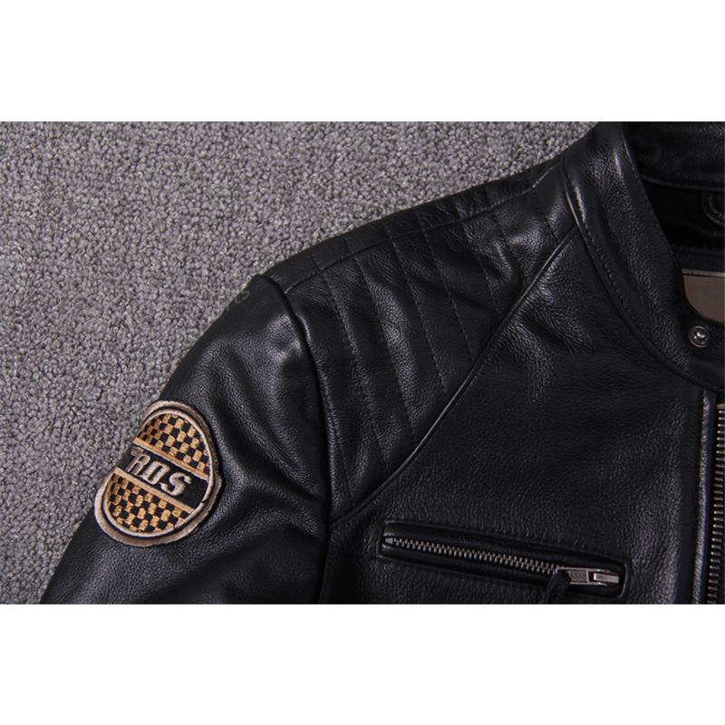 オリジナル 手作り 本牛革 刺繍ワッペン レザージャケット 牛革本革 革