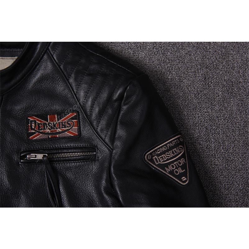 オリジナル 手作り 本牛革 刺繍ワッペン レザージャケット 牛革本革 革