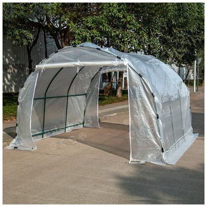 守る　育てる　多用途　温室　花棚　保温カバー　防雨温室　冬の暖かい家　植物温室　動物小屋