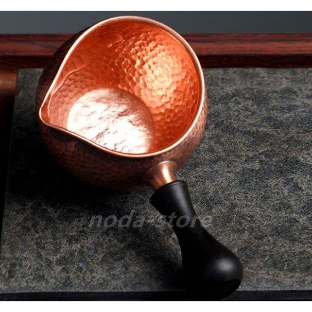 銅製瓶 提梁銅瓶 手作り コーティングなし 老銅瓶 やかんを沸かす お茶の道具 ティーポット 200ML｜esl-shop3｜02