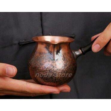 銅製瓶 提梁銅瓶 手作り コーティングなし 老銅瓶 やかんを沸かす お茶の道具 ティーポット 200ML｜esl-shop3｜05