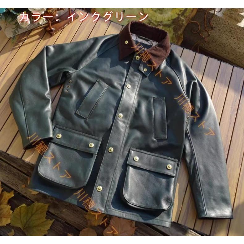 新作 ashby イギリススタイル レトロ 猟装 通勤版 米国産牛革